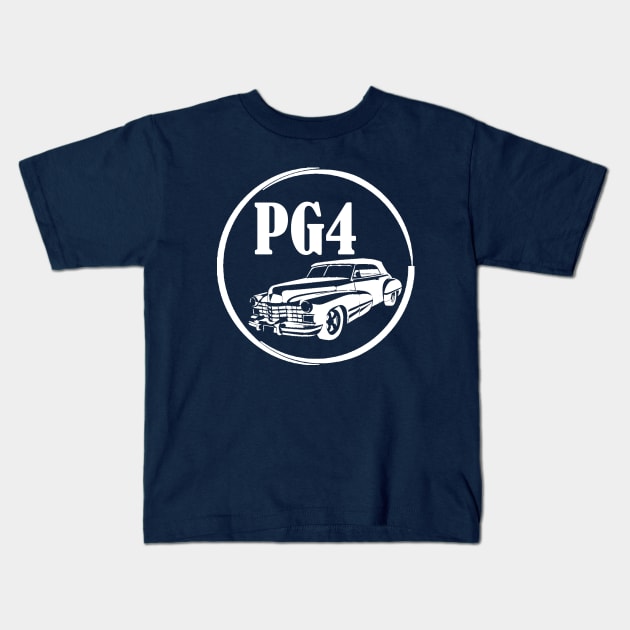 Phil Gammage Quartet - PG4 (light on dark) Kids T-Shirt by icepickphil